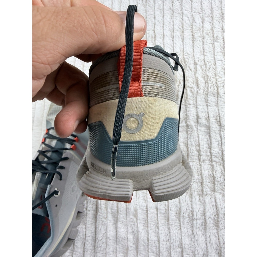 On Cloud Shoes X Shift Men's Size 8.5 Gray Alloy Red Running Hiking Sneakers - Picture 12 of 16